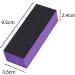 SKYPIA Nail Buffer 4-Sided Blocks Set for Sanding, Buffing, and Polishing - Nail Art Pedicure Manicure Tool (5 PCS) Purple - Buy Online on SooperMarket.com
