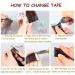 Autumn Deal: LAAVOO 16 Real Hair Tape Extensions - Black Ombre Silver Seamless Skin Weft (50g/20pcs) - Buy Online on SooperMarket.com