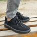 OrthoComfoot Men's Arch Support Fashion Sneakers - Plantar Fasciitis & Orthopedic Shoes - Black Size 11 W - Buy Online on SooperMarket.com