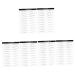 MAGICLULU 6 Sheets Pairs Artificial Eyebrow Patch Eyebrow Sticker Eyebrow Transfer 3d Makeup Tools Disposable