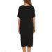 Jecarden Women's Maternity Nightgown | Short Sleeve Hospital Sleepwear | Modal Cotton Nightgown - Black XL - Buy Online on SooperMarket.com