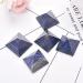 CIMWJOPS Natural Crystal Pyramid Lapis Lazuli Quartz Ornaments Natural Carved Tower Point - Buy Online on SooperMarket.com