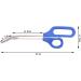 HIXNUG 2 Pieces Toenail Clippers Scissors Toenail Cuticle Scissors Professional Pedicure Tool for Manicure Beauty - Buy Online on SooperMarket.com