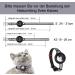 Premium Leather Airtag Cat Collar - Adjustable Reflective GPS Neck Band for All Cat Sizes | Anti-Loss Tracking & Safe Design - Buy Online on SooperMarket.com