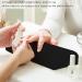 Felenny Nail Art Rest Cushion Detachable Sponge Zipper Design Nail Pillow Hand Rest Professional Salon Hand Arm Holder Manicure Pillow Nail Cushion For Makeup Cosmetic Tools Black - Buy Online on SooperMarket.com