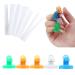 Rotekt 10pcs Nail Extension Fiberglass Tips & 5pcs Nail Art Clamps | International Shipping Available - Buy Online on SooperMarket.com