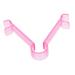CANIGHT Lip Muscle Trainer Face Exerciser Trainer Mouth Exerciser - Pink pc 9.30X7.70X1.50CM Pink