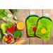 Divata Quetschies 170ml - 4 Set Reusable Squeeze Bags for Baby Food Yogurt & Smoothies | Eco-Friendly Storage Solution - Buy Online on SooperMarket.com