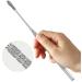 6Pcs Ear Curette Clean Spoon Wax Remover & Earpick Beauty Tools - Silver One Size - Buy Online on SooperMarket.com