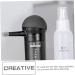 BELLIFFY 1pc Silicone Nozzle Balding Hair Pump Mist Spray Bottle for Hair Natural Hair Spray Plastic Abs - Buy Online on SooperMarket.com