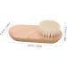 FOYTOKI Nail Cleaning Brush Toenail Brush Nail Brushes for Cleaning Nail Brush for Cleaning Fingernails Wooden Nail Brush Finger Nail Scrub Brush Fingernail Brush with Handle Nail Scrubber - Buy Online on SooperMarket.com
