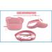 Aidier Kinder Visor Cap for Boys & Girls | Sun Protection Hat for Ages 4-10 | Ideal for Running Golf Tennis & Beach Activities - Pink - Buy Online on SooperMarket.com