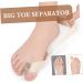 FOMIYES Toe Spacer Set - Toe Separator & Straightener for Hammer Toe, Plantar Fasciitis, and Bunion Relief - 2pcs - 25.3x2.3cm - Buy Online on SooperMarket.com