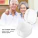 Denture Case - Portable Storage Box for False Teeth (White) | Secure & Lightweight - Ideal for Travel - Buy Online on SooperMarket.com