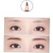 PLAFOPE 4 Pcs Eyebrow Pencil Brush Microblading Eyebrow Pen Double Tip Eyebrow Pencil Pigment Brown - Buy Online on SooperMarket.com