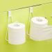 Storage rackToilet Roll Holder Over The Tank Toilet Tissue Roll Paper Holder Stand Dispenser Reserve for Bathroom Storage and Organization- White - Buy Online on SooperMarket.com