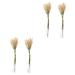 Alipis 4 Pcs Simulated Ears of Wheat Thanksgiving Wheat Decoration Fake Wheat Stalks Decorative Wheat Stalks Bouquet Decor Trigo Artificial Dried Plastic Reward Christmas