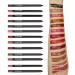 AQUAPURITY PHOERA 3Pcs Long Lasting Lip Liner and Eye Liner Set - Matte Waterproof Pencil for Women and Girls (K02) - Buy Online on SooperMarket.com