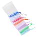 Ipetboom 10pcs Blue Braiding Ice Face Mold Soap Saver Net Handmade Tool Mouse Costume Kids Japanese Foam Net Clear Makeup Bags French Manicure Pen Bath Ball Size 2 As Shown