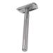 Safety Aircraft Double Edge Safety Razor | Ergonomic Brass Handle (Silver) - Buy Internationally at Your Store Name  - Buy Online on SooperMarket.com