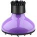 NOLITOY Hair Dryer Drying Hood Hair Diffuser Tool Volume Hair Tool Hair Dryer Tool Curly Hair Diffuser Silicone Hair Dryer Diffuser Purple Nylon Gale Hood Travel