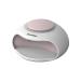 Homedics 2-in-1 Nail Polish Dryer UV Nail Lamp with Fan Sleek Finish in Minutes for Manicure and Pedicure Curing Lamp for Gel Nails Suitable for Use with Regular Nail Polish Gel & Acrylic Nails