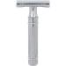 Edwin Jagger Double Edge Safety Razor - Premium Stainless Steel Shaving Tool - Buy Online on SooperMarket.com