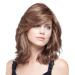 Buy AMhomely Women's Oblique Bangs Curly Wig - 32CM Long Hair for International Shipping - Buy Online on SooperMarket.com