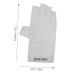 OSALADI 1 Pair Uv Gloves Summer Beach Gloves Summer Driving Gloves Nail Dryer Uv Glove Outdoor Hiking Gloves Nail Art Skin Care Supply Miss White Manicure Skin Care Products Fabric 19.5x8cm White - Buy Online on SooperMarket.com