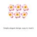 12PCS Hawaiian Plumeria Flower Hair Clips - Bohemia Foam Hairpins for Bridal Wedding Party Beach Holiday (Rose Red) - Buy Online on SooperMarket.com