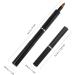 PLAFOPE Portable Lip Brush Lipstick Makeup Brush for Women Lip Balm Applicator Lip Gloss Brush Lip Brush for Women Lip Brush Wand Lip Gloss Applicator Lip Makeup Tools Aluminum 13.40X0.90X0.90CM Black - Buy Online on SooperMarket.com