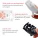 Dajidafu Eyelash Curlers with Silicone Pads Manual Quick Eye Lash Curling Clips Girls Professional Cosmetics Tool Supplies White - Buy Online on SooperMarket.com