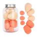 Zetiling 8PCS Makeup Sponge Set - Hypoallergenic Dual Use Wet & Dry Powder Puff Tool for All Makeup Artists - Beginner & Professional - 2 Color Pack - Buy Online on SooperMarket.com