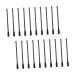 100pcs Double Head Ear Spoon Cotton Swab Ear Cotton Stick Cleaning Tool for Ear Double Cotton Buds Cotton Swabs Double-headed Cotton Stick Paper Stick Baby Multifunction
