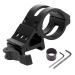 ALONEFIRE Weapon Light Mount Offset Flashlight Mount Picatinny Gun Tactical LED Torch Black for Sports Outdoors Fitness Hunting Fishing Shooting Airsoft Guns Accessories Sights Optics Scope SKU1952