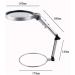 DFHBFG Desktop Magnifying Glass LED Lighted Magnifier Glass 130MM Large Foldable Specifications 310 * 146 * 50mm - Buy Online on SooperMarket.com