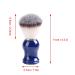 BlueZoo Men's Beard & Mustache Shaving Brush - Resin Gripped Swine Bristles Nylon Wool Handle - Buy Online on SooperMarket.com