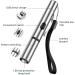 ISAKEN Cat Chaser Toys LED Light Pointer Pen USB Rechargeable Interactive Cat Toy with 5 Patterns Cats Tracker Wand Cat Red Dot Toy Training Exercise Tool for Indoor Cats Kitten - Buy Online on SooperMarket.com