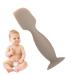 Aznever Baby Diaper Cream Applicator - Soft Silicone Spatula with Suction Cup Base | Safe & Smooth Diaper Cream Patch in Khaki for Easy Application - Buy Online on SooperMarket.com