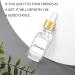 2 oz Clear Glass Dropper Bottles 4-Pack with Golden Lid for Oils - Includes Labels and Funnel - 60 ml Tincture Bottle with Measured Dropper - Buy Online on SooperMarket.com