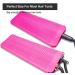 ANGENIL Silicone Mat Pouch for Professional Hair Straightener/Curling Iron 2 in 1 Titanium Ceramic Flat Iron/Curling Wand Pink - Buy Online on SooperMarket.com