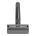 Double Edge Safety Razor for Men - Portable Zinc Alloy Brass Handle Shaving Razor | Perfect Birthday Gift | Home Salon Essential (Black) - Buy Online on SooperMarket.com