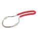 Ruilogod Red Handle Spring Facial Fixed Fine Hair Remover Threading Epilator Tool