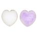2PCS Resin Nail Art Palette Color Corrector Palette Nail Art Palette Display Board Nail Polish Palette Nail Polish Mixing Plate Gel Nail Palette Makeup Palette Holder Nail Art Palette Tools