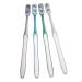 Kombiiuda manual toothbrush 4 pieces of men's toothbrush reusable for adults environmentally friendly toothbrush household toothbrush camping toothbrush travel brush travel pp