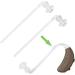 JIAHAO 3 x Universal Sound Tube + 9 x Ear Plugs/eartips/Domes for BTE Hearing Aids - Buy Online on SooperMarket.com