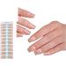Ruarby Long French False Nails Stick On Nails Nail Gradient Press on Nails DIY Art Accessories Display for Personal Style - Buy Online on SooperMarket.com