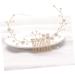 Mikinona Bridal Hair Comb Pearl Headpiece Pearl Headdress Bride Hair Comb Pearl Hair Combs Pearl Headwear Wedding Hair Comb Hair Accessories Bridal Headdress Handmade Headwear Decor - Buy Online on SooperMarket.com