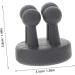 Baluue 4pcs Bathroom Hooks Wall Hanging Hooks Shower Razor Holder for Wall - Buy Online on SooperMarket.com