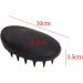 Magideal 2x Scalp Brushes - Deep Cleaning Shampoo Brush for Men & Women | Manual Head Massage Hair Wash - Black - Buy Online on SooperMarket.com